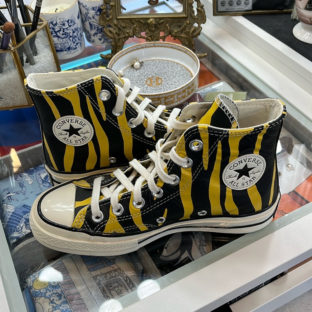 Converse Chuck Taylor hi top leather zebra